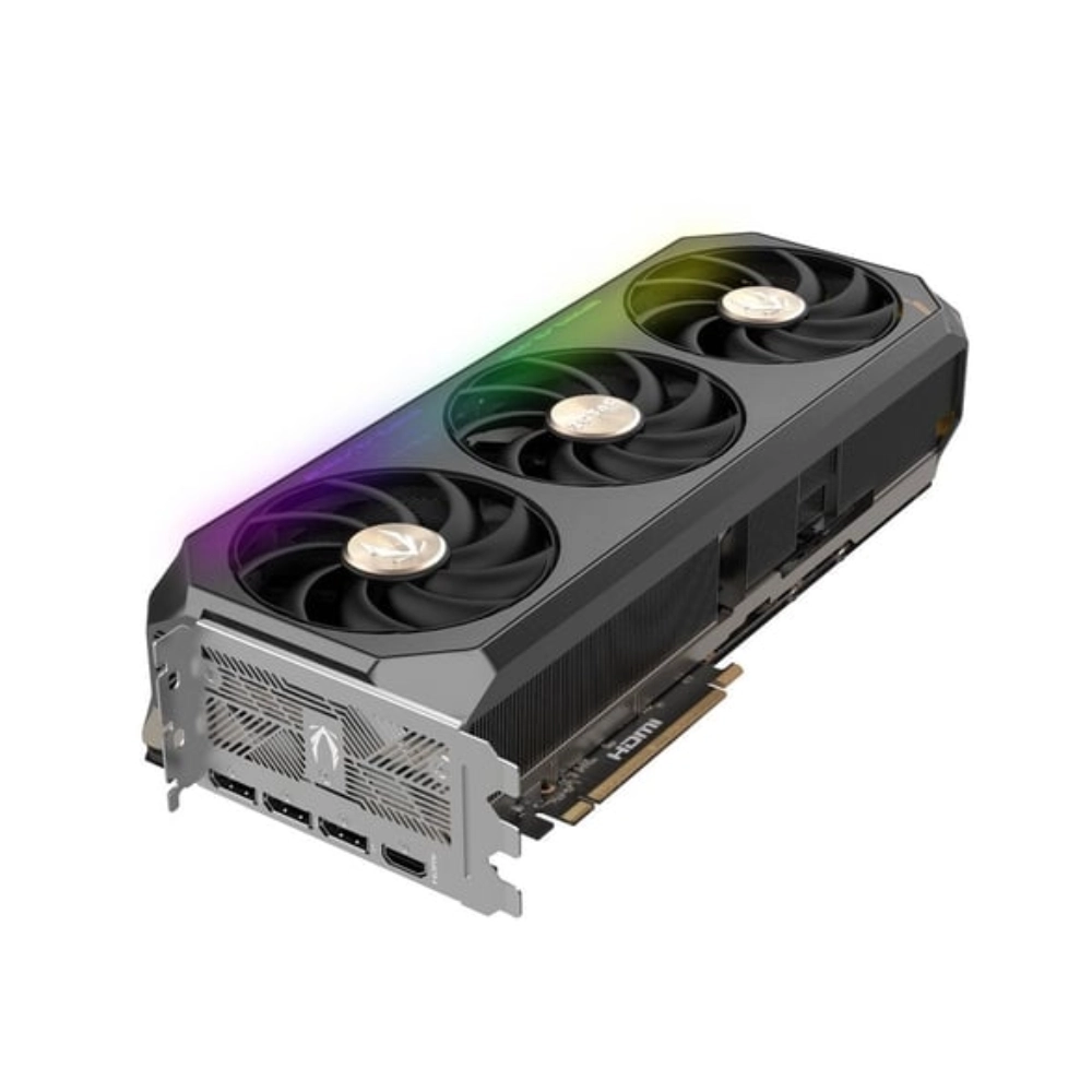 ZOTAC Nvidia Graphic Card RTX 5090 32GB DDR7 Gaming AMP Extreme Infinity Triple Fan view 4